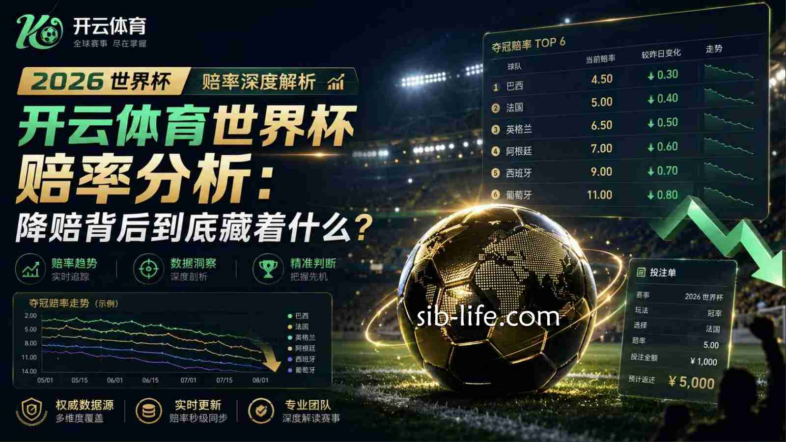 开云体育世界杯赔率分析：降赔背后到底藏着什么？