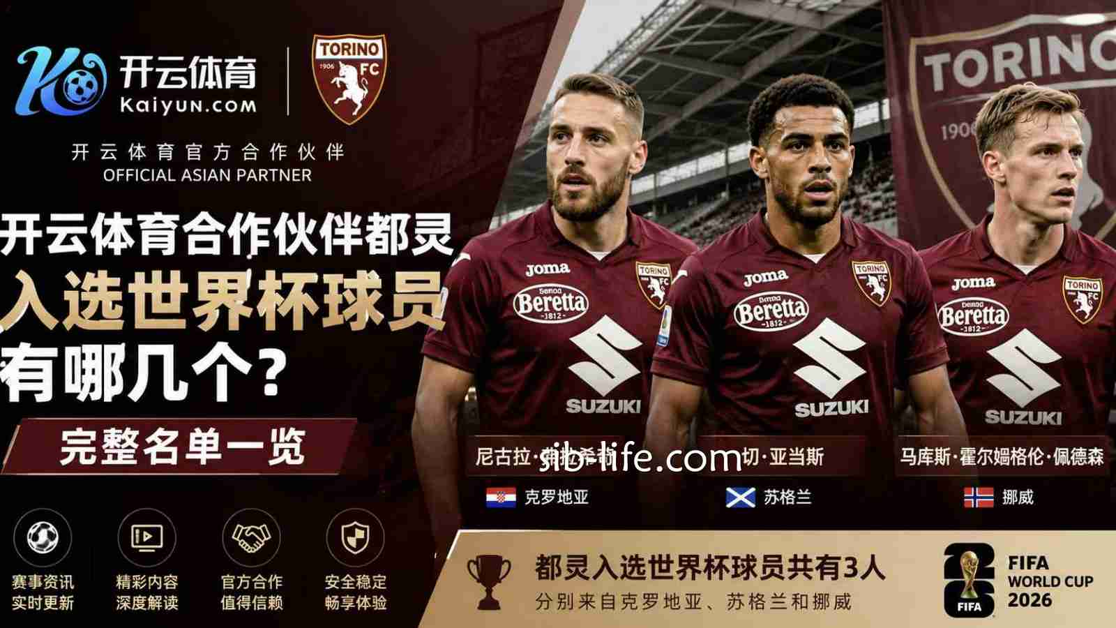 开云体育合作伙伴都灵入选世界杯球员有哪几个？完整名单一览