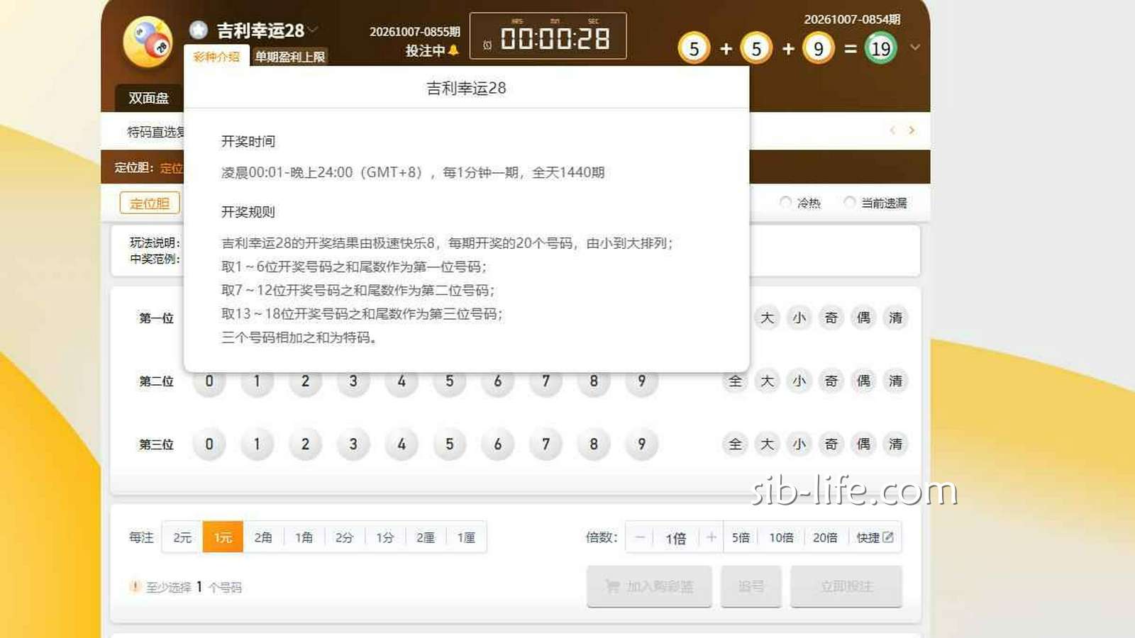 开云体育《吉利幸运28》定位胆玩法规则详解