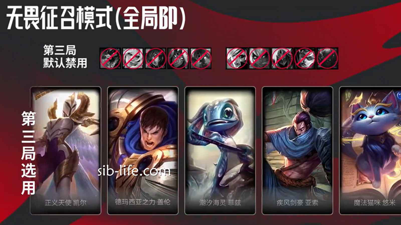 开云体育 | 英雄联盟无畏征召全局BP模式