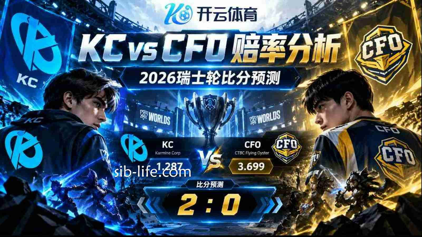开云体育KC vs CFO赔率分析：2026瑞士轮比分预测