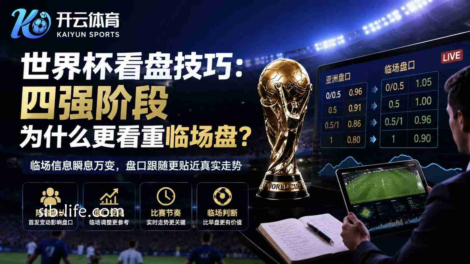 开云体育世界杯看盘技巧:四强阶段为什么更看重临场盘?